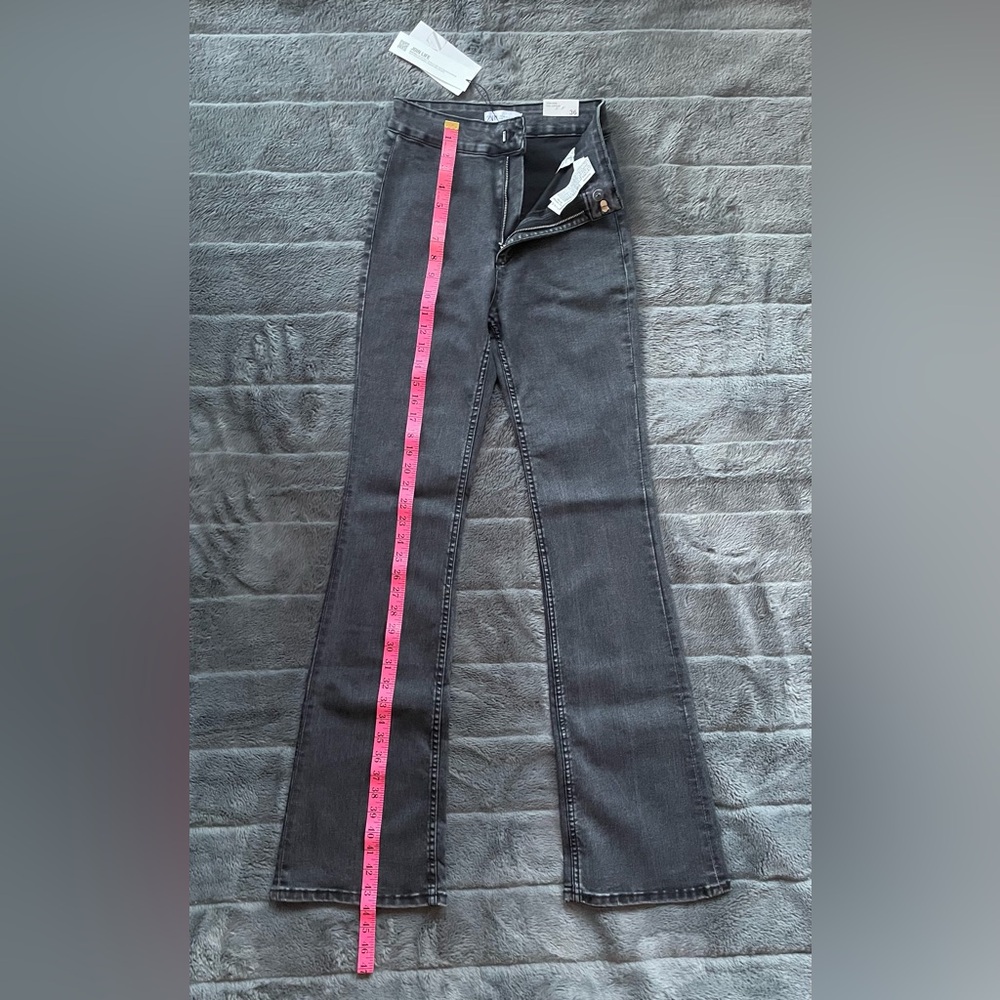 Zara Flared Skinny Jeggings - Picture 4 of 9